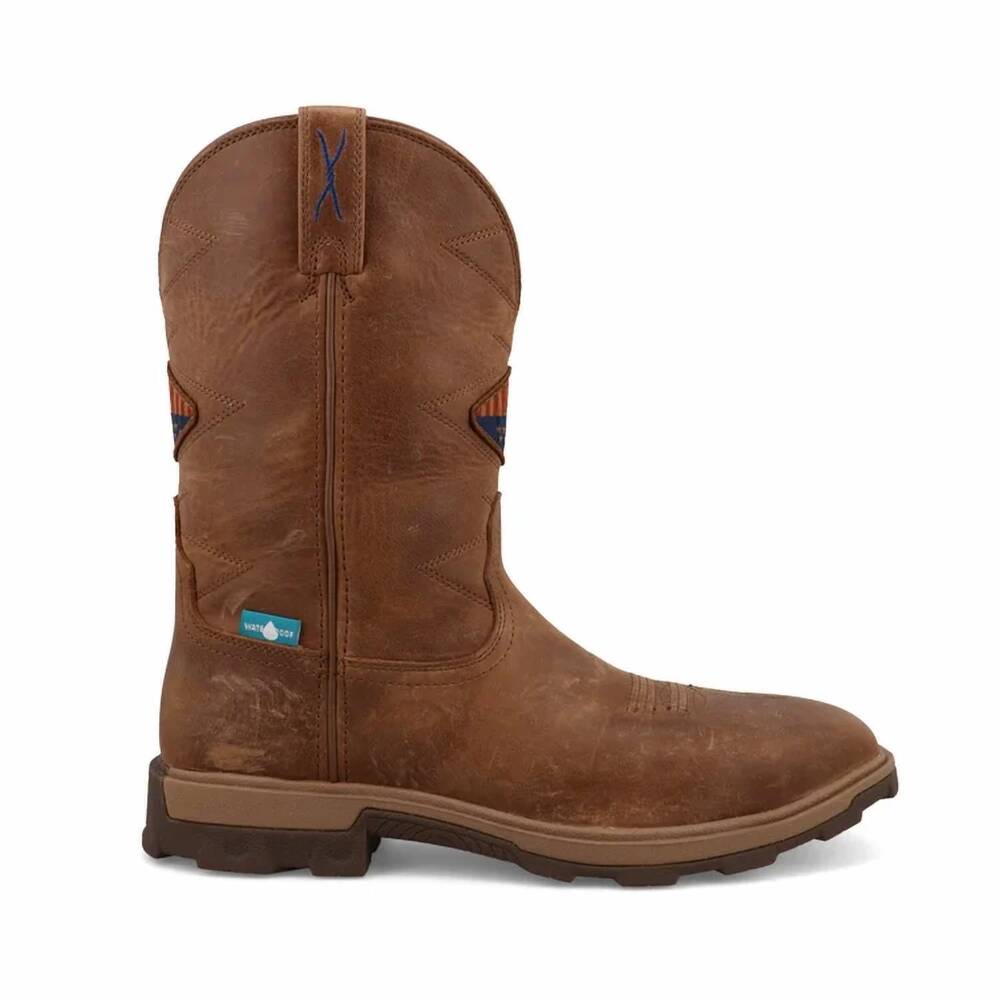NEW TWISTED X men's ultralite x work boots in ginger